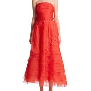 Sachin & Babi Noir Strapless Gown